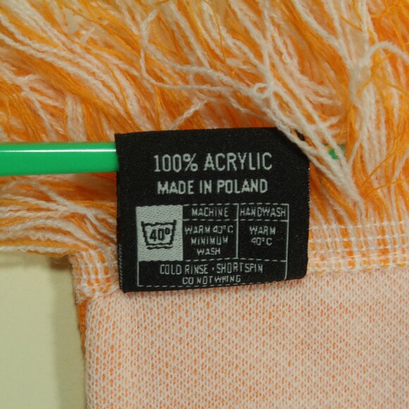 Atlanta United FC Peach Scarf The King Has Arrived New Ruffneck 2014 - Picture 7 of 7